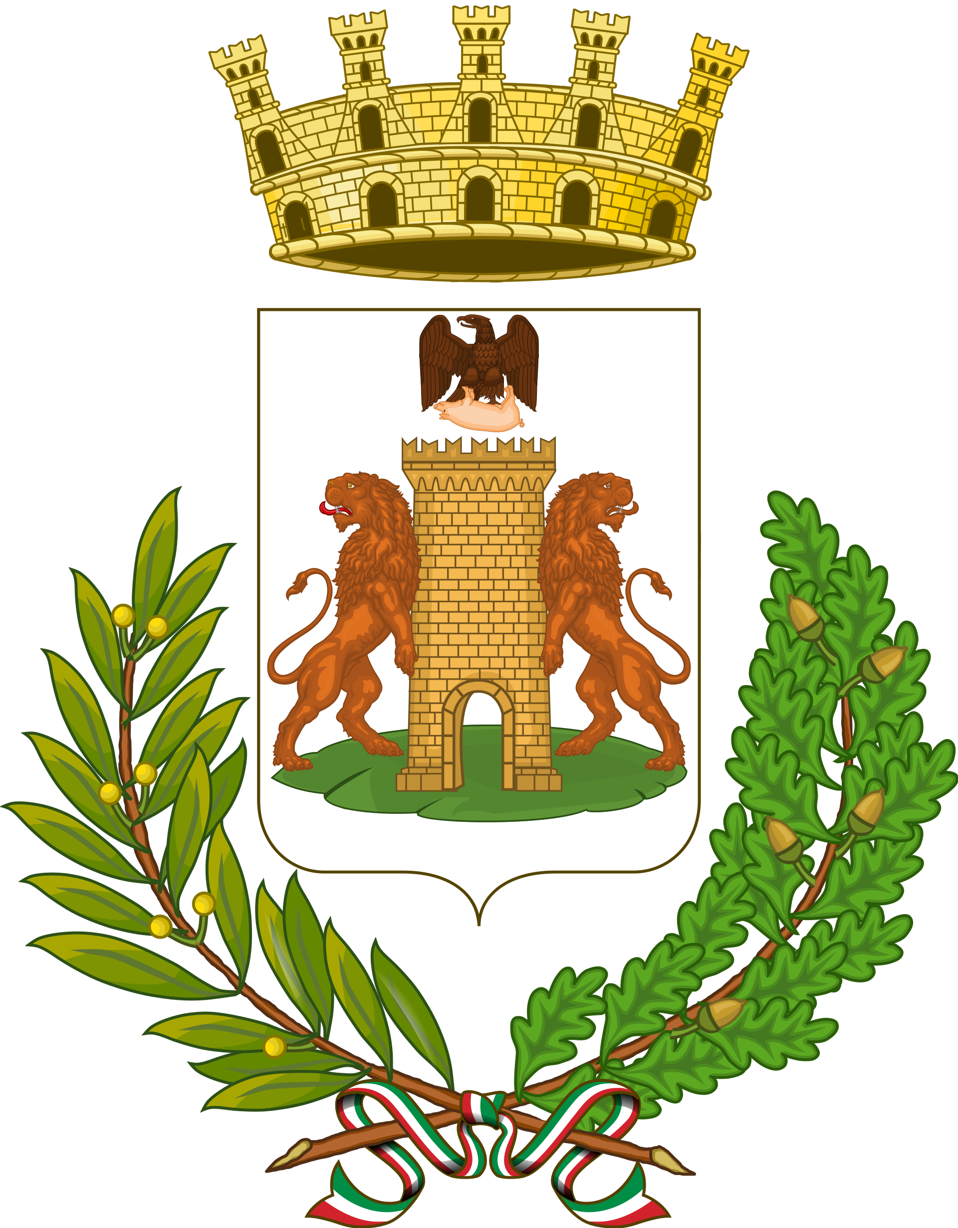 Stemma restaurato vettoriale